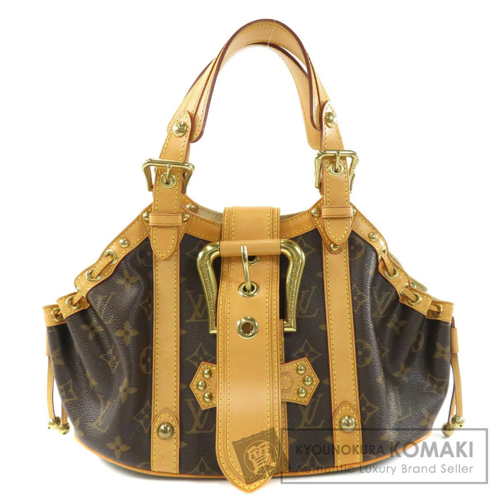 Louis Vuitton Theda Monogram Handbag Canvas